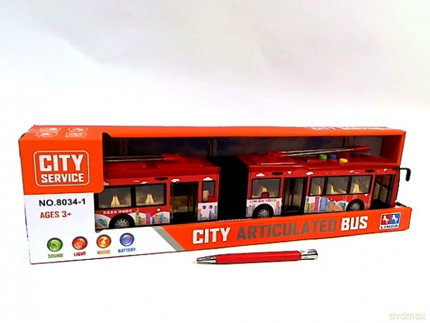 Trolejbus miejski światło/dźwięk 122446 01619