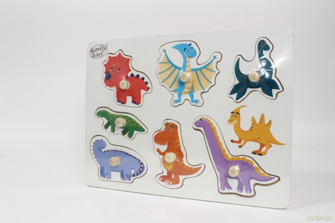 Układanka dinozaury SmilyPlay SPW83802 38027