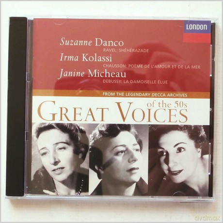 Danco/Miheau/Kolassi: Great Voices Of The 50s [CD]