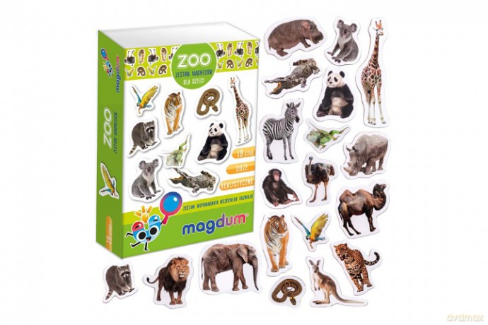 Zestaw magnesów ZOO MV6032-02 54307