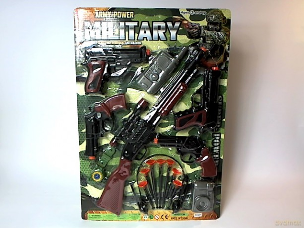 Zestaw militarny duży blister 2626-6 05112