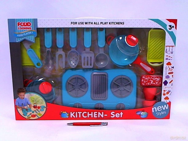 Zestaw naczyń + kuchenka CA065197 03309