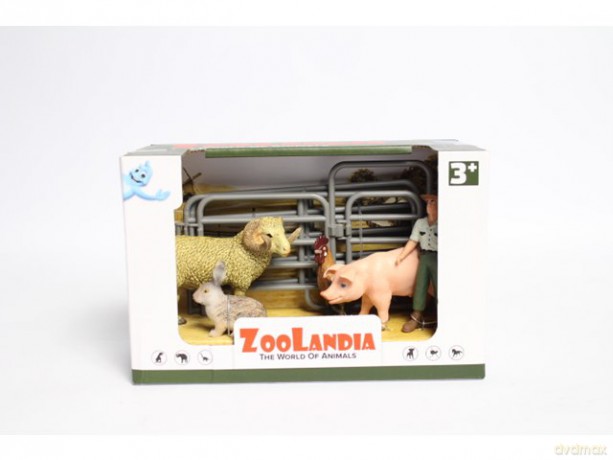 Zoolandia zwierzęta domowe w pudełku 51064 10647