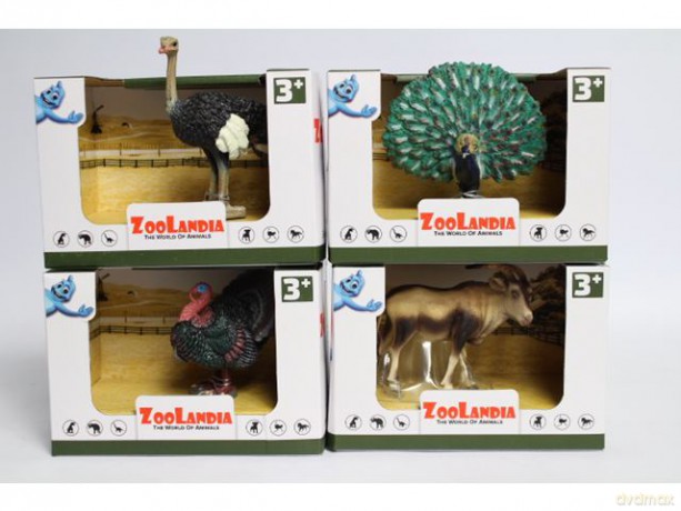 Zoolandia zwierzęta safari 4wz pudełko 51058 10586