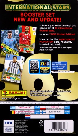 Panini Fifa 365 Adrenalyn XL 2023 International Stars [KARTY]
