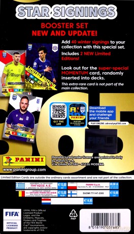 Karty Panini Fifa 365 Adrenalyn XL 2023 Star Signings
