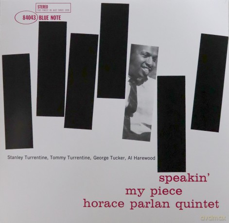 Horace Parlan: Speakin My Piece Classic Vinyl Reissue [Winyl]