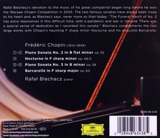 Rafał Blechacz: Chopin [CD]