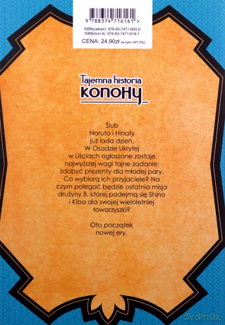 Naruto Tajemna historia Konohy [KOMIKS]