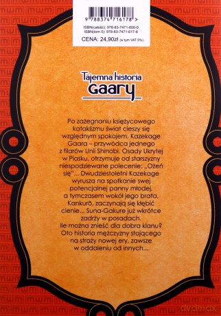 Naruto Tajemna historia Gaary [KOMIKS]
