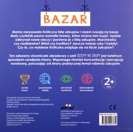 Bazar. Idziemy na zakupy - Nastja Holtfreter [KSIĄŻKA]