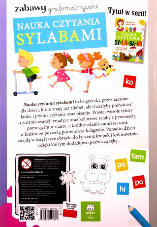 Elementarz. Nauka czytania sylabami [KSIĄŻKA]