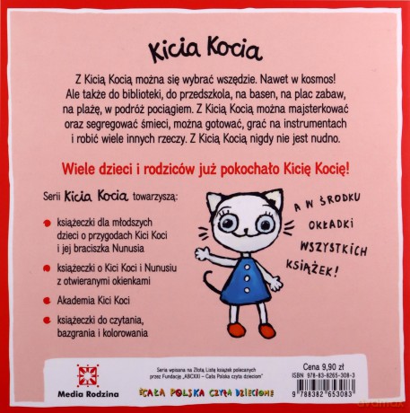 Kicia Kocia poznaje strażaka. Kicia Kocia - Anita Głowińska [KSIĄŻKA]