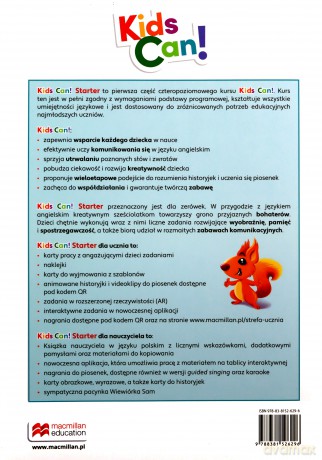 Kids Can! starter Pupil's book + P's APP - Sarah Hillyard [KSIĄŻKA]