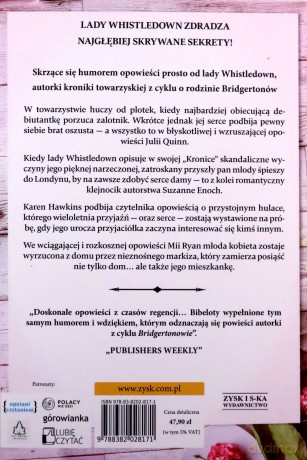 Kronika towarzyska lady Whistledown. Bridgertonowie - Julia Quinn [KSIĄŻKA]
