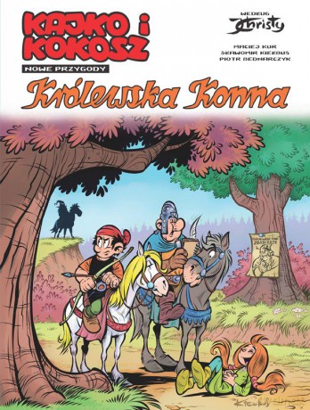 Królewska konna. Kajko i Kokosz. Nowe Przygody - Janusz Christa [KOMIKS]