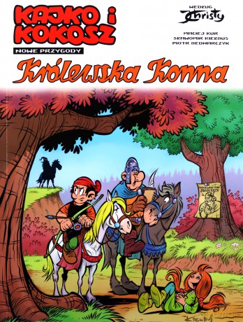 Królewska konna. Kajko i Kokosz. Nowe Przygody - Janusz Christa [KOMIKS]
