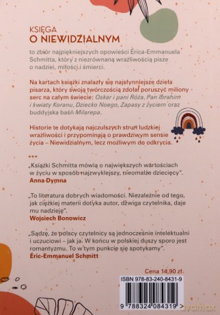 Księga o Niewidzialnym wyd. kieszonkowe - Eric-Emmanuel Schmitt [KSIĄŻKA]
