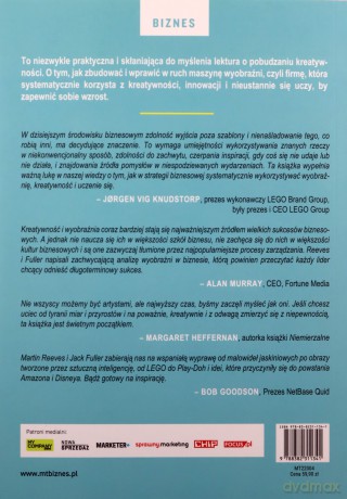 Maszyna kreatywności. Jak dzięki wyobraźni tworzyć nowe idee i rozwijać firmę - Martin Reeves, Jack Fuller [KSIĄŻKA]