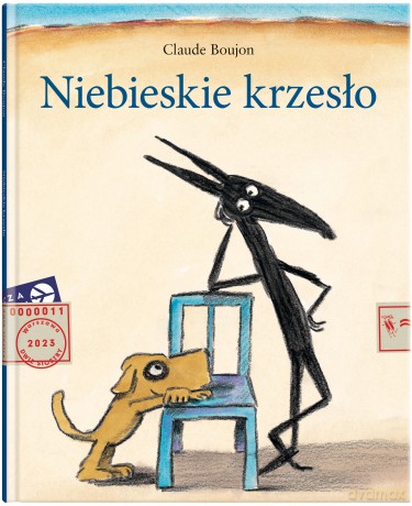 Niebieskie krzesło - Claude Boujon [KSIĄŻKA]