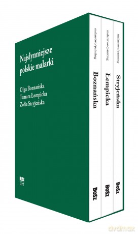 Pakiet Najsłynniejsze polskie malarki - Urszula Kozakowska-Zaucha, Maria Anna Potocka, Światosław Lenartowicz [KSIĄŻKA]
