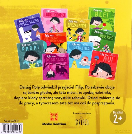 Pola mówi: sprzątamy!. Pola mówi - Irene Marienborg [KSIĄŻKA]