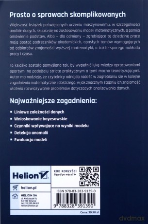 Uczenie maszynowe. Elementy matematyki w analizie danych - Leszek Albrzykowski [KSIĄŻKA]