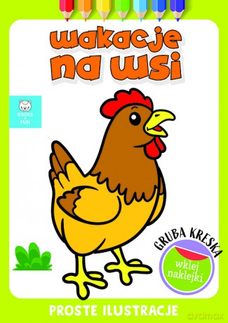 Wakacje na wsi. Gruba kreska [KSIĄŻKA]
