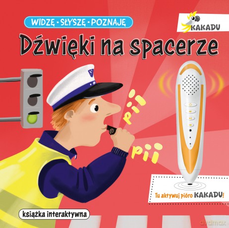 Widzę, słyszę, poznaję. Dźwięki na spacerze. Kakadu - Magdalena Młodnicka [KSIĄŻKA]