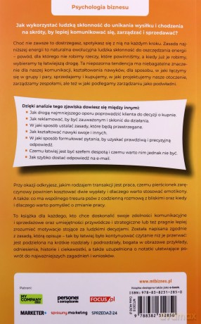 Zasada najniższej energii. Dlaczego nam się nie chce i jak to wykorzystać w komunikacji, zarządzaniu, marketingu i sprzedaży - Michał Słotwiński [KSIĄŻKA]
