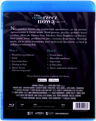 The Chosen Sezon 1 [2xBlu-Ray]