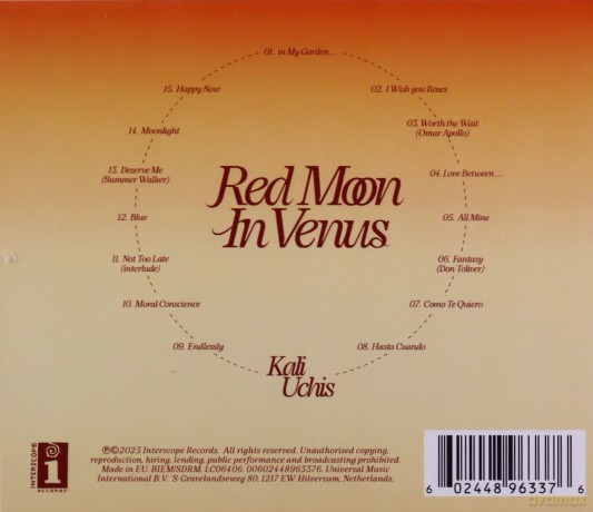 Kali Uchis: Red Moon In Venus [CD]