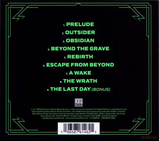 Night Demon: Outsider (digipack) [CD]