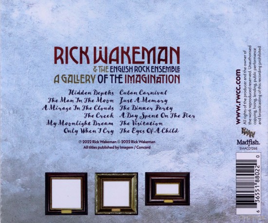 Rick Wakeman: A Gallery Of The Imagination [CD]