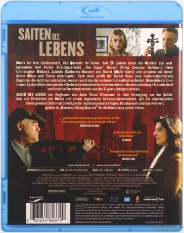 A Late Quartet (Późny kwartet) [Blu-Ray]