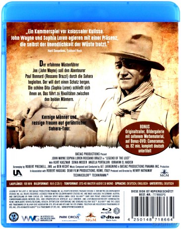 Legend of the Lost (Legenda zaginionego miasta) [2xBlu-Ray]