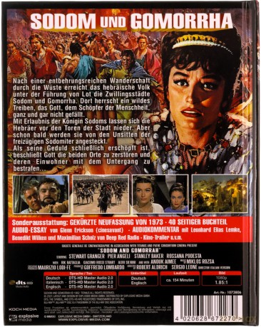 Sodom and Gomorrah (Ostatnie dni Sodomy i Gomory) (Mediabook - Cover B) [Blu-Ray]