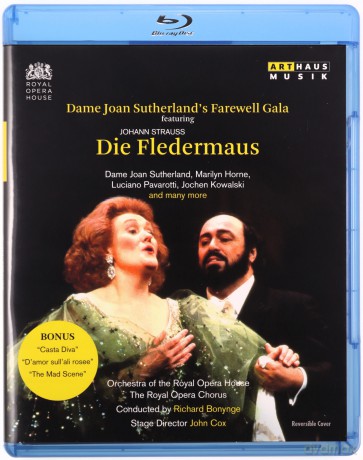 Strauss: Die Fledermaus (Royal Opera House 1990, Abschied von Dame Joane Sutherland) [Blu-Ray]