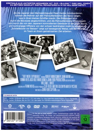 They Were Expendable (Ci, których spisano na straty) [2xBlu-Ray]
