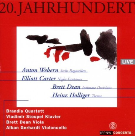 Anton Webern (1883-1945): 20. Jahrhundert [CD]