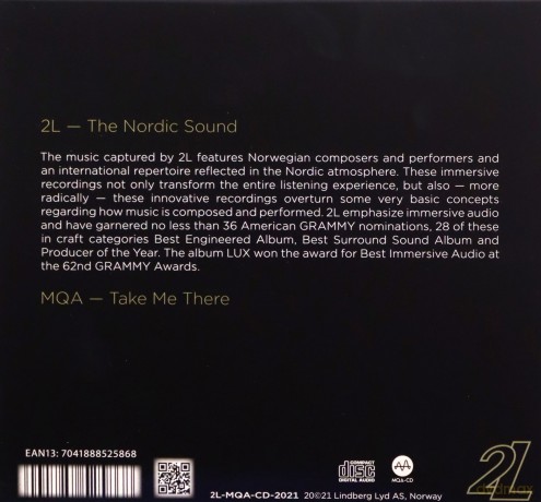 Kim Andre Arnesen: 2L-Sampler MQA-CD [CD]