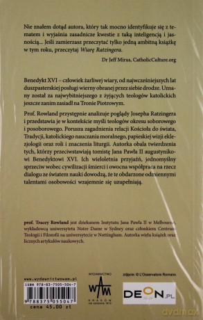 Wiara Ratzingera. Teologia Benedykta XVI [KSIĄŻKA]