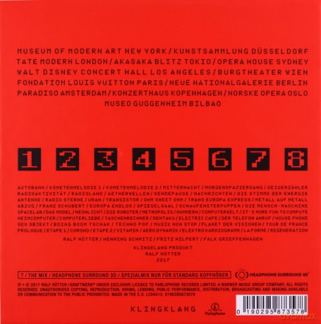 Kraftwerk: 3-D Der Katalog [8CD]