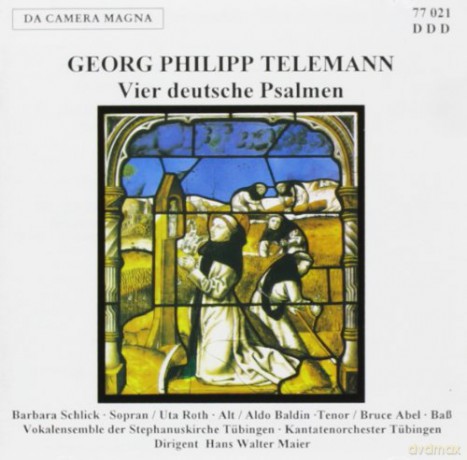 Georg Philipp Telemann (1681-1767): 4 Deutsche Psalmen [CD]