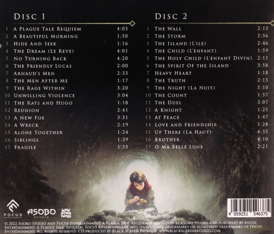 Olivier Deriviere: A Plague Tale: Requiem (Original Game Soundtrack) [2CD]
