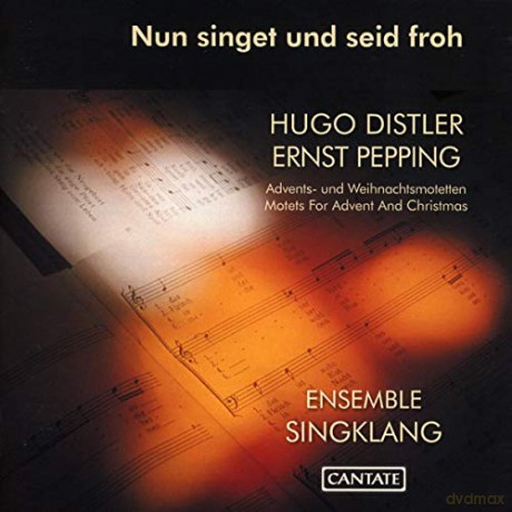Hugo Distler (1908-1942): Advents- und Weihnachtsmotetten zu drei Stimmen [CD]