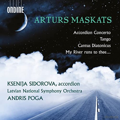 Arturs Maskats: Akkordeonkonzert What the Wind told over the Sea [CD]