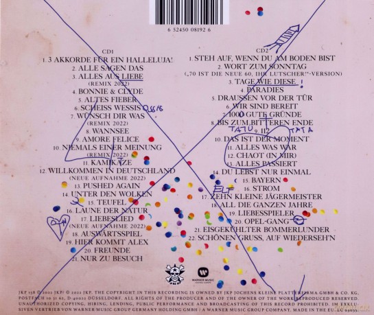 Die Toten Hosen: Alles aus Liebe: 40 Jahre Die Toten Hosen [2CD]