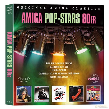 Original Amiga Classics: AMIGA Pop-Stars 80er [5CD]