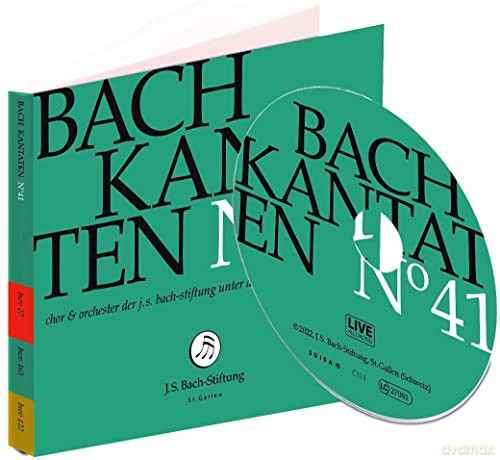 Johann Sebastian Bach (1685-1750): Bach-Kantaten-Edition der Bach-Stiftung St.Gallen - CD 41 [CD]